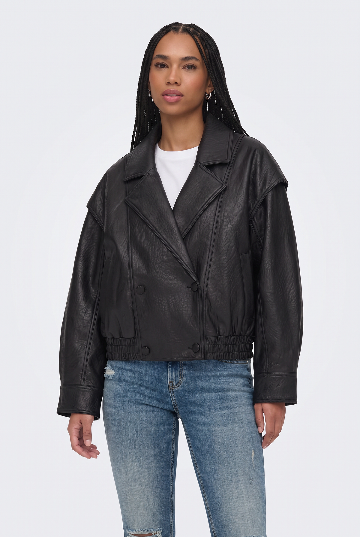 Faux leather